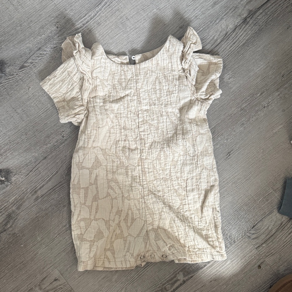 Hilary Duff - The Mini Hilary Romper in Desert Clay